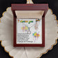 I CHOOSE YOU, ETERNAL HOPE NECKLACE FOR SOULMATE, FOR YOUR LGBTQ PARTNER, WITH MESSAGE CARD, PRIDE NECKLACE,