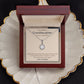 ETERNAL HOPE NECKLACE FOR GRANDDAUGHTER ON HER GRADUATION, GIFT FOR HER, FROM GRANDPA