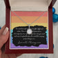 LOVE WILL ALWAYS WIN, ETERNAL HOPE NECKLACE FOR SOULMATE, FOR YOUR LGBTQ PARTNER, WITH MESSAGE CARD, PRIDE NECKLACE,