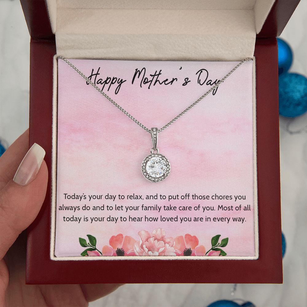 Celebrate Mother's Day with an Eternal Hope Necklace and Message Card"