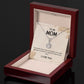 TO MY MOM I LOVE YOU, ETERNAL HOPE NECKLACE FOR MOM, NECKLACE WITH MESSAGE CARD, BIRTHDAY, MOTHER'S DAY GIFT FOR HER