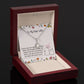 My Dear Wife, Eternal Hope Necklace, For Wife With Message Card, Birthday, Valentine's Day Gift For Her