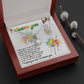 I CHOOSE YOU, ETERNAL HOPE NECKLACE FOR SOULMATE, FOR YOUR LGBTQ PARTNER, WITH MESSAGE CARD, PRIDE NECKLACE,
