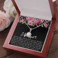 ETERNAL HOPE NECKLACE with message card for your friends and family, Birthday Gift for Her, Gift To Self Motivate your loved ones etc.