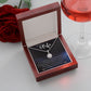 To My Wife, Our Love Is My North Star, Eternal Hope Necklace For Wife With Message Card, Birthday, Valentine's Day Gift For Her