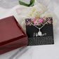 ETERNAL HOPE NECKLACE with message card for your friends and family, Birthday Gift for Her, Gift To Self Motivate your loved ones etc.