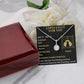 ESPECIALLY FOR YOU, VIRGO MESSAGE CARD WITH ETERNAL HOPE NECKLACE, ZODIAC MESSAGE CARD, GIFT FOR HER