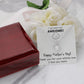 "Express Your Love with ETERNAL HOPE NECKLACE with Message Card FOR MOM" MOTHER'S DAY GIFT, BIRTHDAY GIFT.