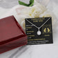 ESPECIALLY FOR YOU, GEMINI MESSAGE CARD WITH ETERNAL HOPE NECKLACE, ZODIAC MESSAGE CARD, GIFT FOR HER