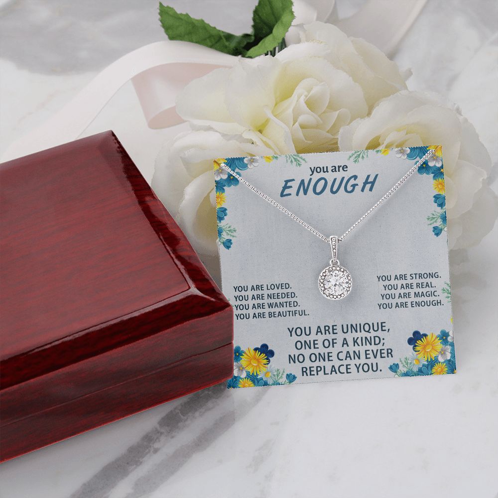 ETERNAL HOPE NECKLACE with message card, unique gift for her, birthday and friendship day gift, gift for all occasion.