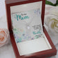 MOTHER AND SONS, ETERNAL HOPE NECKLACE FOR MOM, NECKLACE WITH MESSAGE CARD, BIRTHDAY, MOTHER'S DAY GIFT FOR HER