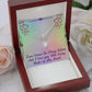 ETERNAL HOPE NECKLACE FOR SOULMATE, FOR YOUR LGBTQ PARTNER, WITH MESSAGE CARD, PRIDE NECKLACE,