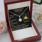 ESPECIALLY FOR YOU, AQUARIUS MESSAGE CARD WITH ETERNAL HOPE NECKLACE, ZODIAC MESSAGE CARD, GIFT FOR HER