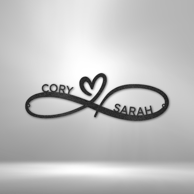 Custom Infinity Couple Monogram