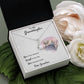 LIVE LAUGH LOVE, ALLURING BEAUTY NECKLACE WITH MESSAGE CARD FOR GRANDDAUGHTER, BIRTHDAY GIFT FOR HER, FROM GRANDMA