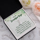 Alluring Beauty Necklace, To My Beautiful Wife, Necklace With Message Card, Gift For Her