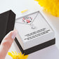 Alluring Beauty Necklace, I Still Do, Soulmate Necklace With Message Card, Birthday Gift For  Her