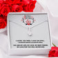 Alluring Beauty Necklace, I Still Do, Soulmate Necklace With Message Card, Birthday Gift For  Her