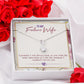 To My Future Wife, Alluring Beauty Necklace, For Wife With Message Card, Birthday, Valentine's Day Gift For Her