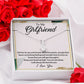 TO MY BEAUTIFUL GIRLFRIEND, ALLURING BEAUTY NECKLACE, FOR GIRLFRIEND, BIRTHDAY GIFT FOR HER