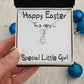 HAPPY EASTER TO A VERY SPECIAL LITTLE GIRL, ALLURING BEAUTY NECKLACE WITH MESSAGE CARD, EASTER GIFT FOR DAUGHTER, GRANDKIDS, TODDLERS,SISTER