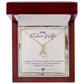 To My Future Wife, Alluring Beauty Necklace, For Wife With Message Card, Birthday, Valentine's Day Gift For Her