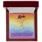 Alluring Beauty Necklace For Soulmate, For Your LGBTQ Partner, With Message Card, Pride Necklace,