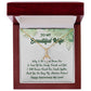 Alluring Beauty Necklace, To My Beautiful Wife, Necklace With Message Card, Gift For Her