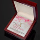 TO MY MOM, ALLURING BEAUTY NECKLACE FOR MOM, NECKLACE WITH MESSAGE CARD, BIRTHDAY, MOTHER'S DAY GIFT FOR HER