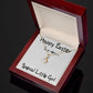 HAPPY EASTER TO A VERY SPECIAL LITTLE GIRL, ALLURING BEAUTY NECKLACE WITH MESSAGE CARD, EASTER GIFT FOR DAUGHTER, GRANDKIDS, TODDLERS,SISTER
