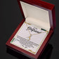 TO MY BEAUTIFUL GIRLFRIEND, ALLURING BEAUTY NECKLACE, FOR GIRLFRIEND, BIRTHDAY GIFT FOR HER