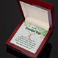 Alluring Beauty Necklace, To My Beautiful Wife, Necklace With Message Card, Gift For Her