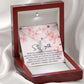 ALLURING BEAUTY NECKLACE, BIRTHDAY GIFT FOR HER, UNIQUE GIFT WITH BEAUTIFUL MESSAGE CARD, GIFT FOR ALL OCCASION