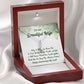 Alluring Beauty Necklace, To My Beautiful Wife, Necklace With Message Card, Gift For Her