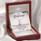 TO MY BEAUTIFUL GIRLFRIEND, ALLURING BEAUTY NECKLACE, FOR GIRLFRIEND, BIRTHDAY GIFT FOR HER