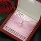 HAPPY EASTER, ALLURING BEAUTY NECKLACE WITH MESSAGE CARD, EASTER GIFT FOR DAUGHTER, GRANDKIDS, TODDLERS,SISTER, FAMILY AND FRIENDS