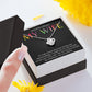 PROUD TO CALL YOU MY WIFE, LOVE KNOT NECKLACE FOR SOULMATE, FOR YOUR LGBTQ PARTNER, WITH MESSAGE CARD, PRIDE NECKLACE,