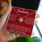 To My Soulmate Love You Forever and Always Love Knot Necklace