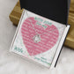 Love Knot Necklace, For My Wife, Necklace With Message Card, Birthday Gift For Her