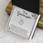 TO MY GRANDDAUGHTER, LOVE KNOT NECKLACE WITH MESSAGE CARD FOR GRANDDAUGHTER, BIRTHDAY GIFT FOR HER, FROM GRANDMA/GRANDPA