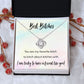 BEST BITCHES, LOVE KNOT NECKLACE FOR FRIENDS, FOREVER BEST FRIEND, BFF, BIRTHDAY/ FRIENDSHIP DAY GIFT FOR HER