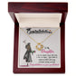CONGRATULATIONS TO MY DAUGHTER, LOVE KNOT NECKLACE FOR DAUGHTER ON HER GRADUATION, FROM MOM/DAD, GRADUATION GIFT FOR HER