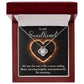 LOVE KNOT NECKLACE, FOR SOULMATE, BIRTHDAY, GIFT FOR HER, NECKLACE WITH MESSAGE CARD