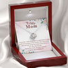 TO MY MOM YOU ARE MY IDOL, LOVE KNOT NECKLACE FOR MOM, NECKLACE WITH MESSAGE CARD, BIRTHDAY, MOTHER'S DAY GIFT FOR HER