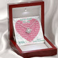 Love Knot Necklace, For My Wife, Necklace With Message Card, Birthday Gift For Her