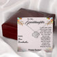 TO MY GRANDDAUGHTER, HAPPY EASTER, INTERLOCKING HEART NECKLACE WITH MESSAGE CARD, EASTER DAY GIFT FROM GRANDMOTHER