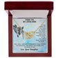 The Most Loving Gift for Mom - Interlocking Hearts Necklace with Message Card, gift for mom, birthday gift, from daughter