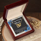 TO MY AMAZING MOM, INTERLOCKING HEART NECKLACE FOR MOM, NECKLACE WITH MESSAGE CARD, BIRTHDAY, MOTHER'S DAY GIFT FOR HER