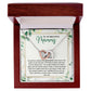 TO MY MAMMY, INTERLOCKING HEART NECKLACE FOR MOM, NECKLACE WITH MESSAGE CARD, BIRTHDAY, MOTHER'S DAY GIFT FOR HER