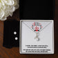 Alluring Beauty Necklace, I Still Do, Soulmate Necklace With Message Card, Birthday Gift For  Her